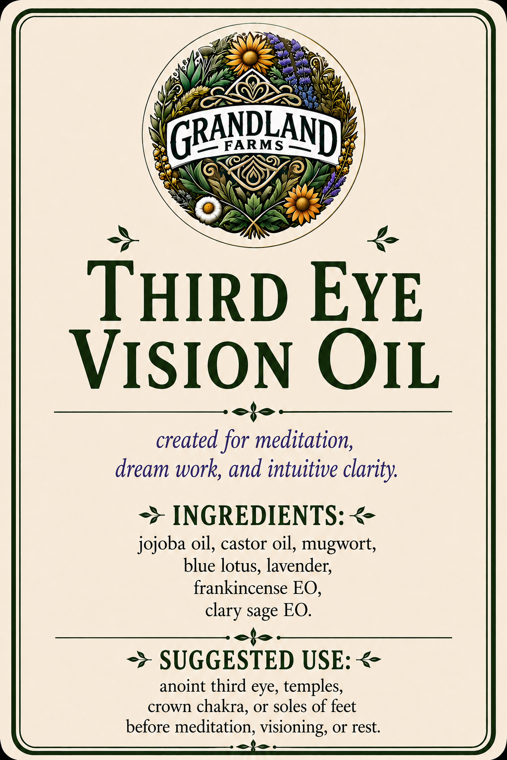 Third Eye Vision Oil