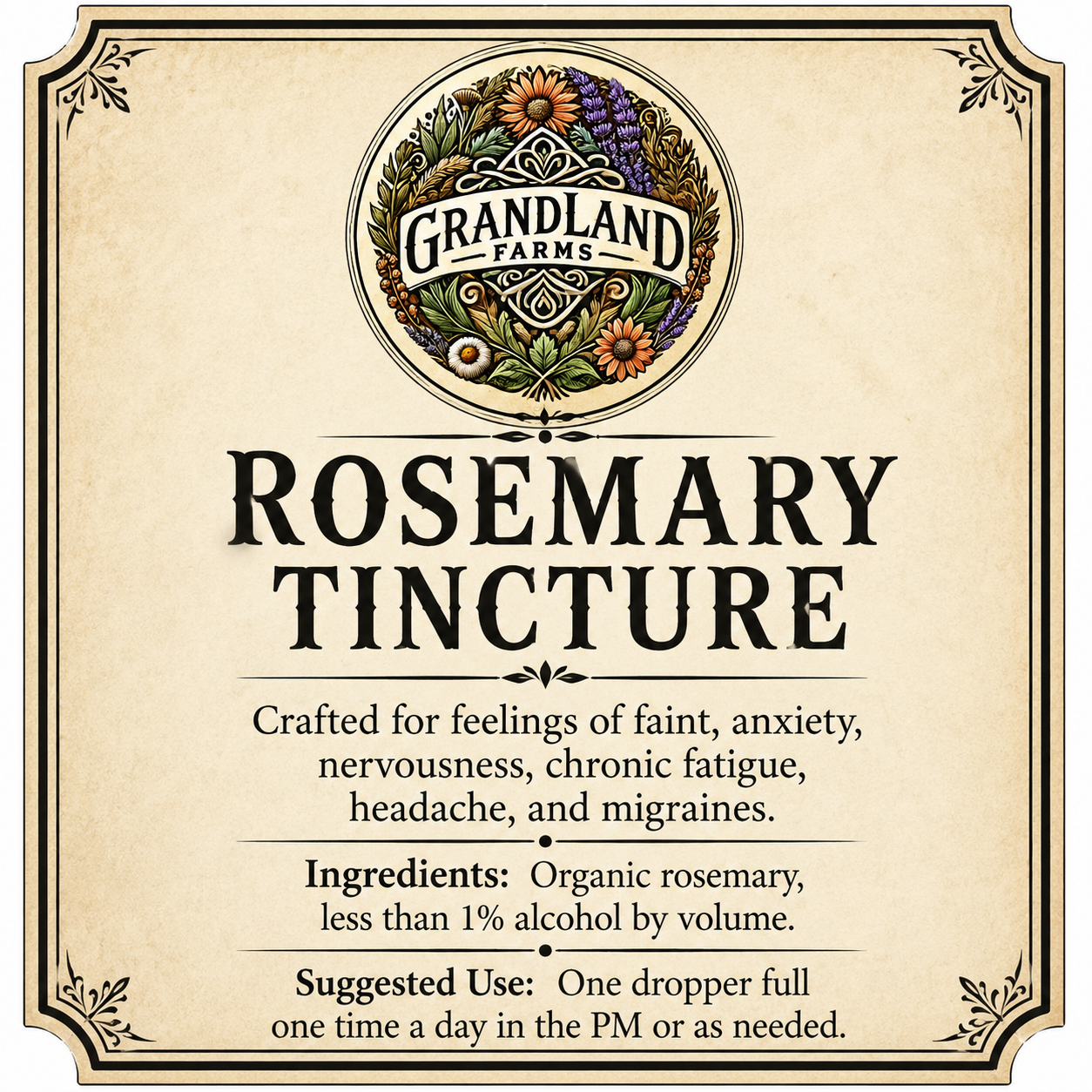 Rosemary Tincture