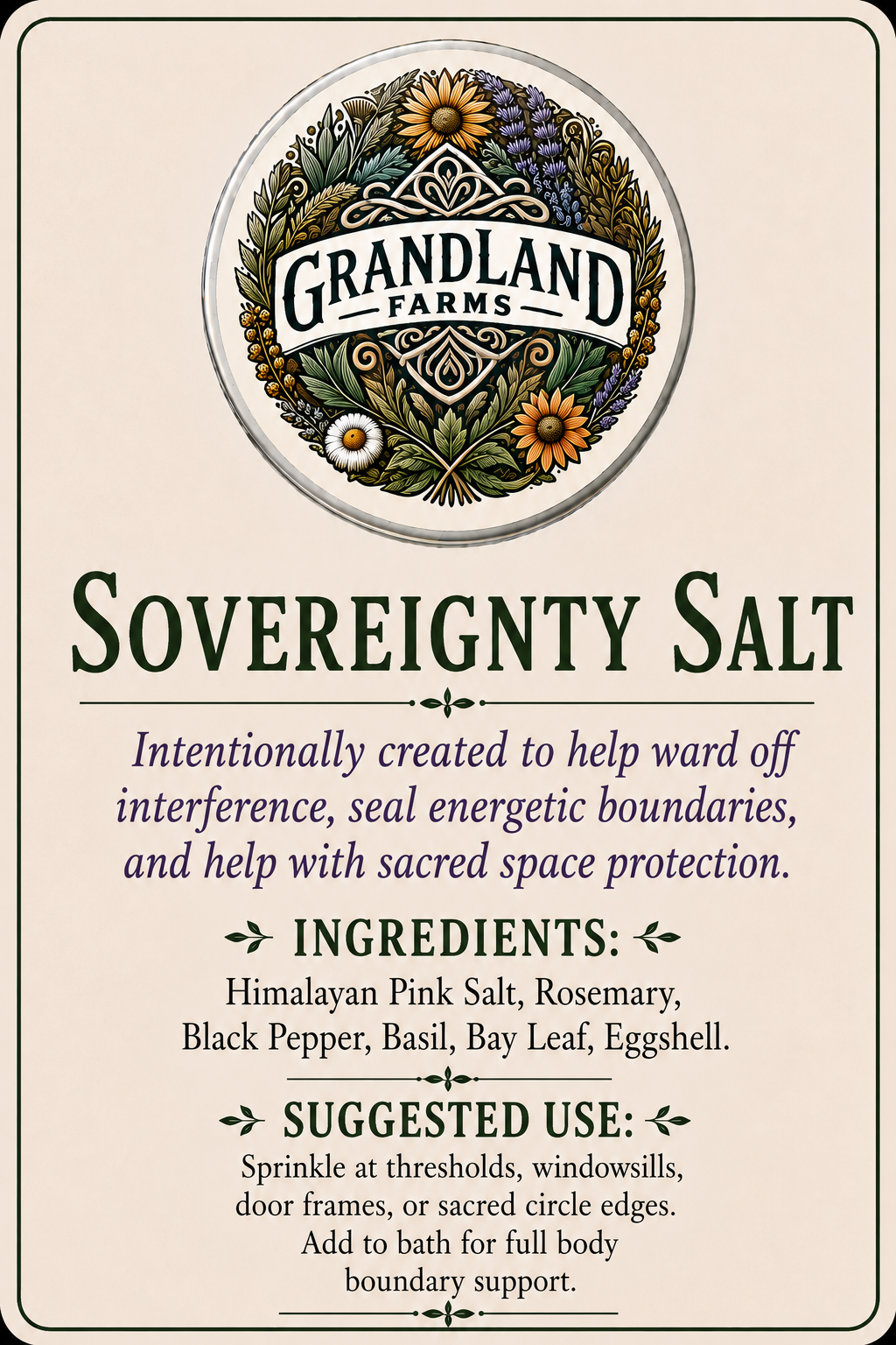 Sovereignty Salt