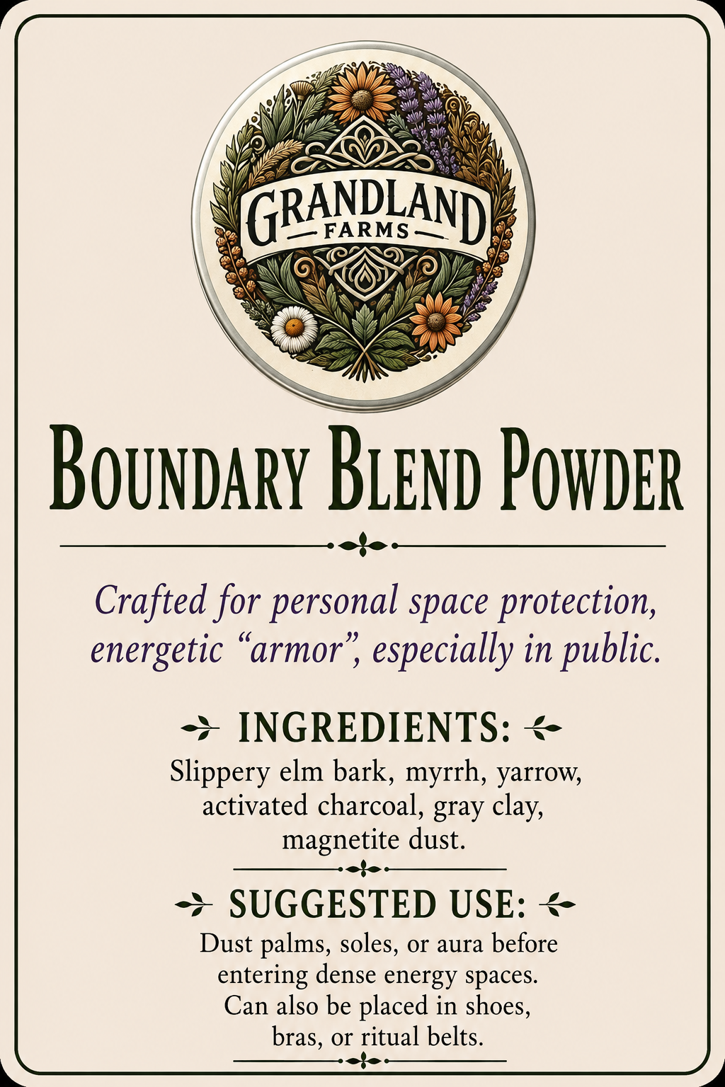 Boundary Blend Powder