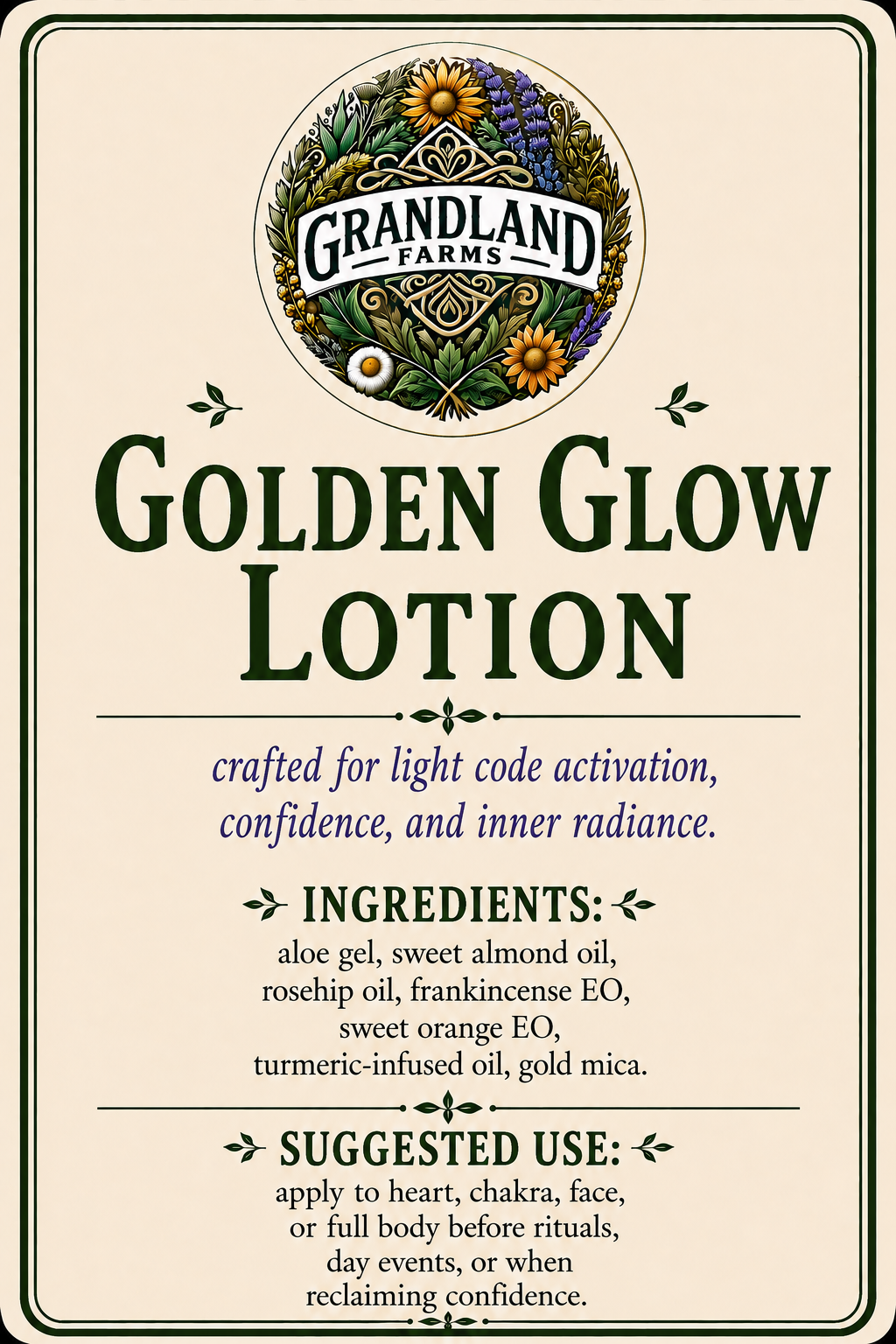 Golden Glow Lotion