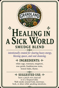 Healing In A Sick World Smudge Blend