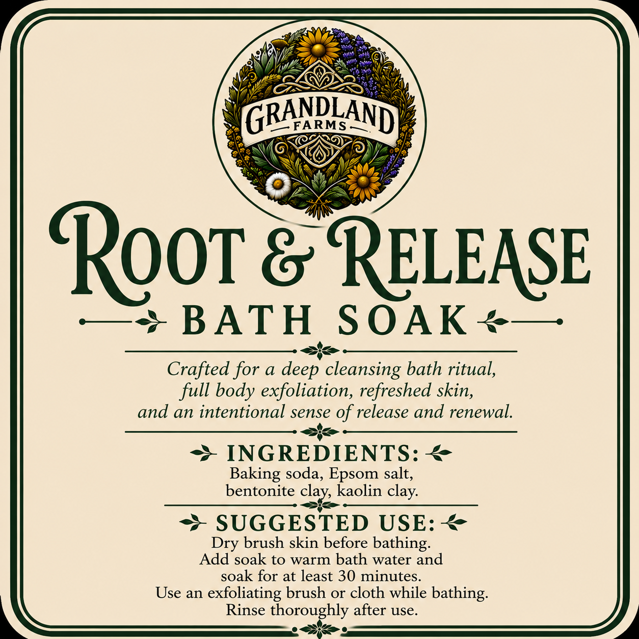 Root & Release Bath Soak