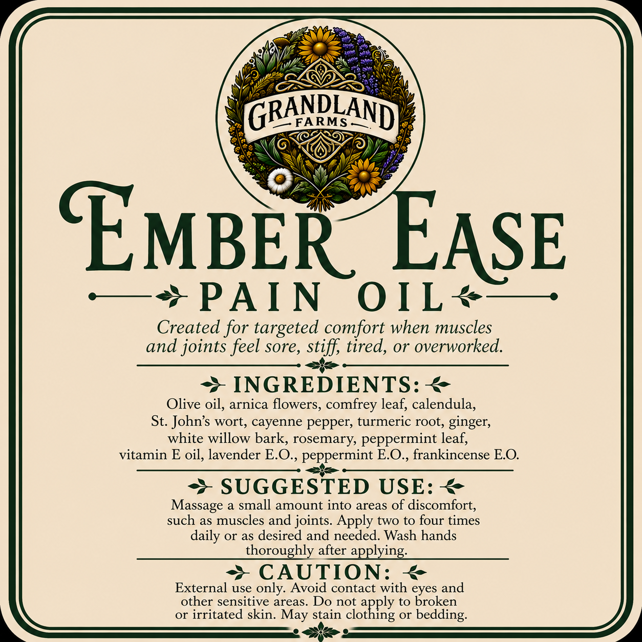 Ember Ease Pain Oil
