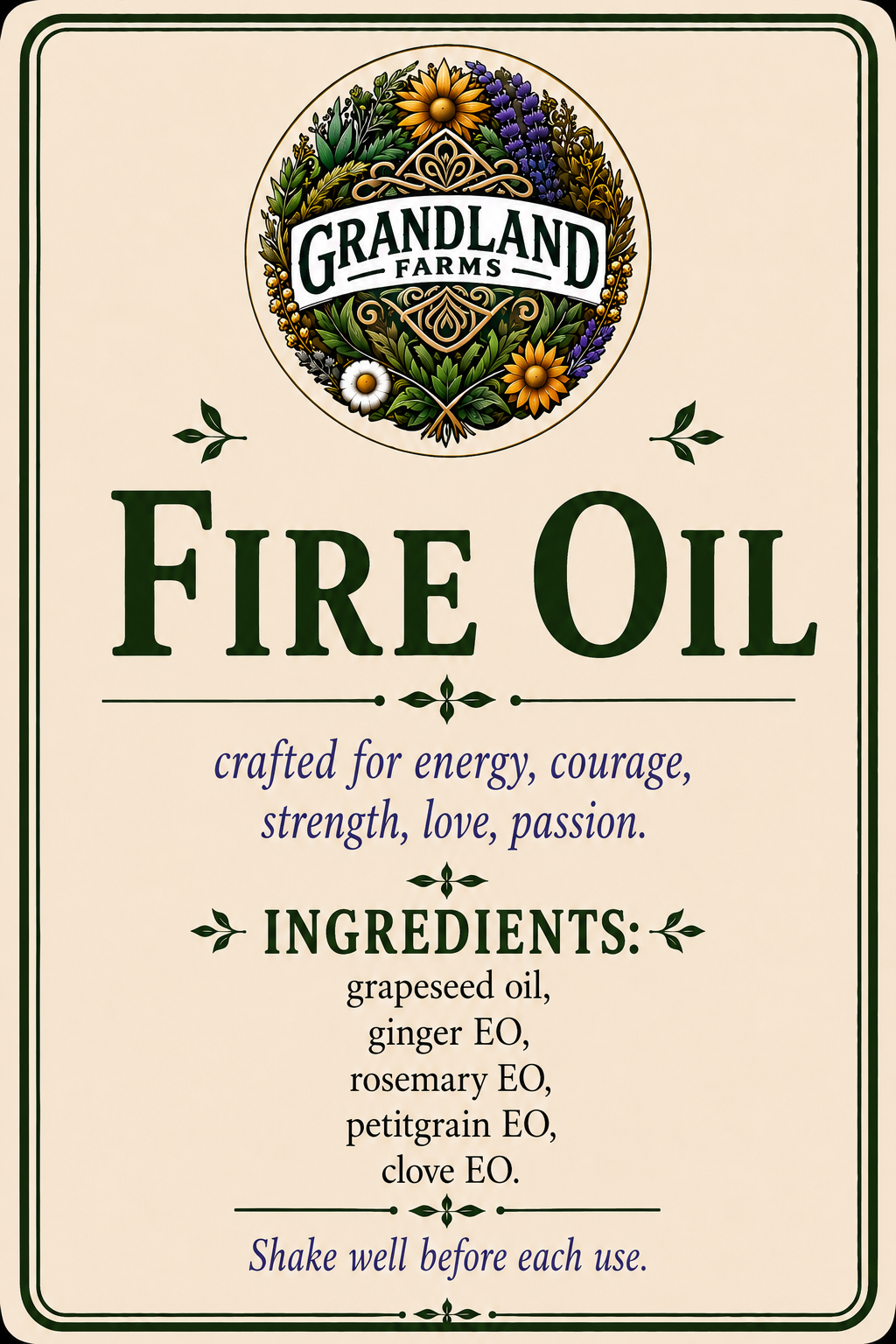Fire Oil