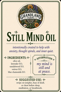 Still Mind Oil