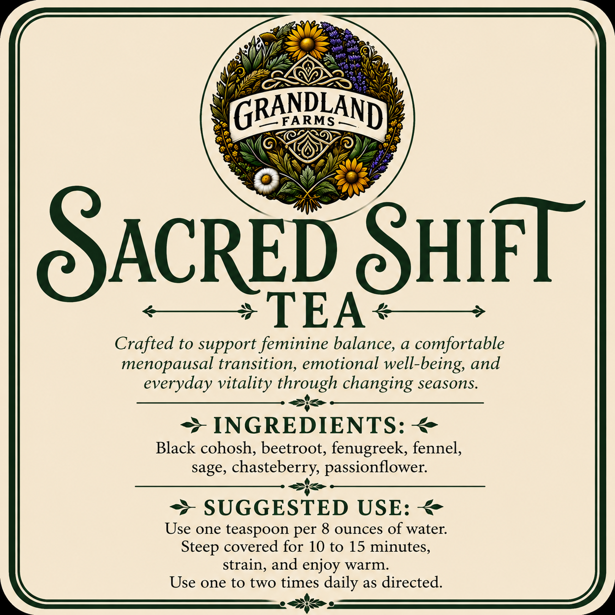 Sacred Shift Tea