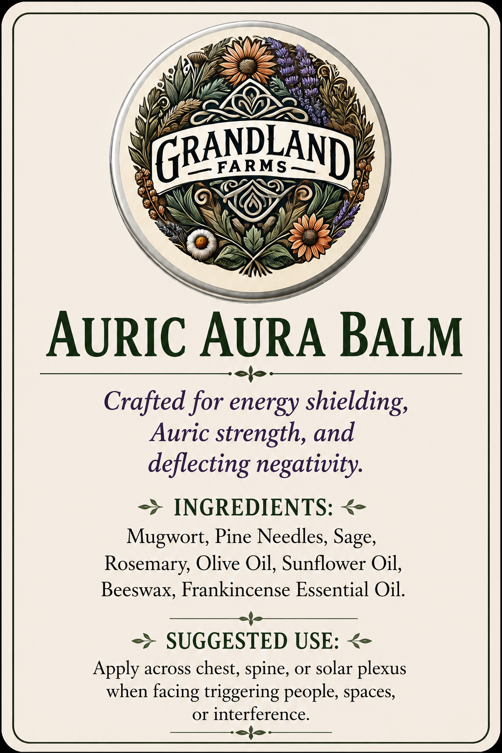 Auric Aura Balm
