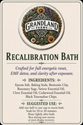 Recalibration Bath