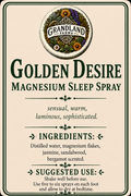 Golden Desire Magnesium Sleep Spray
