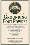 Grounding Foot Powder
